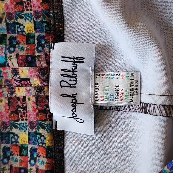 Joseph Ribkoff Geometric Patterned Pants Size 12 - Picture 5 of 5